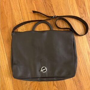 Unlisted by Kenneth Cole Dark Brown Laptop or Messenger Bag